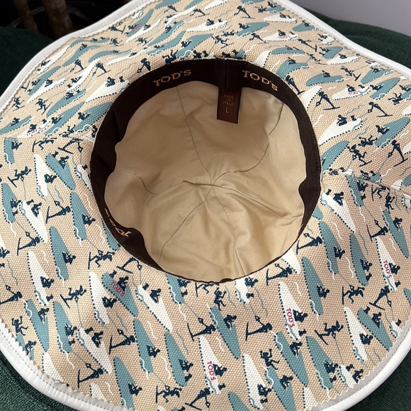 TOD’S Tartar summer bucket hat - Picture 4 of 5